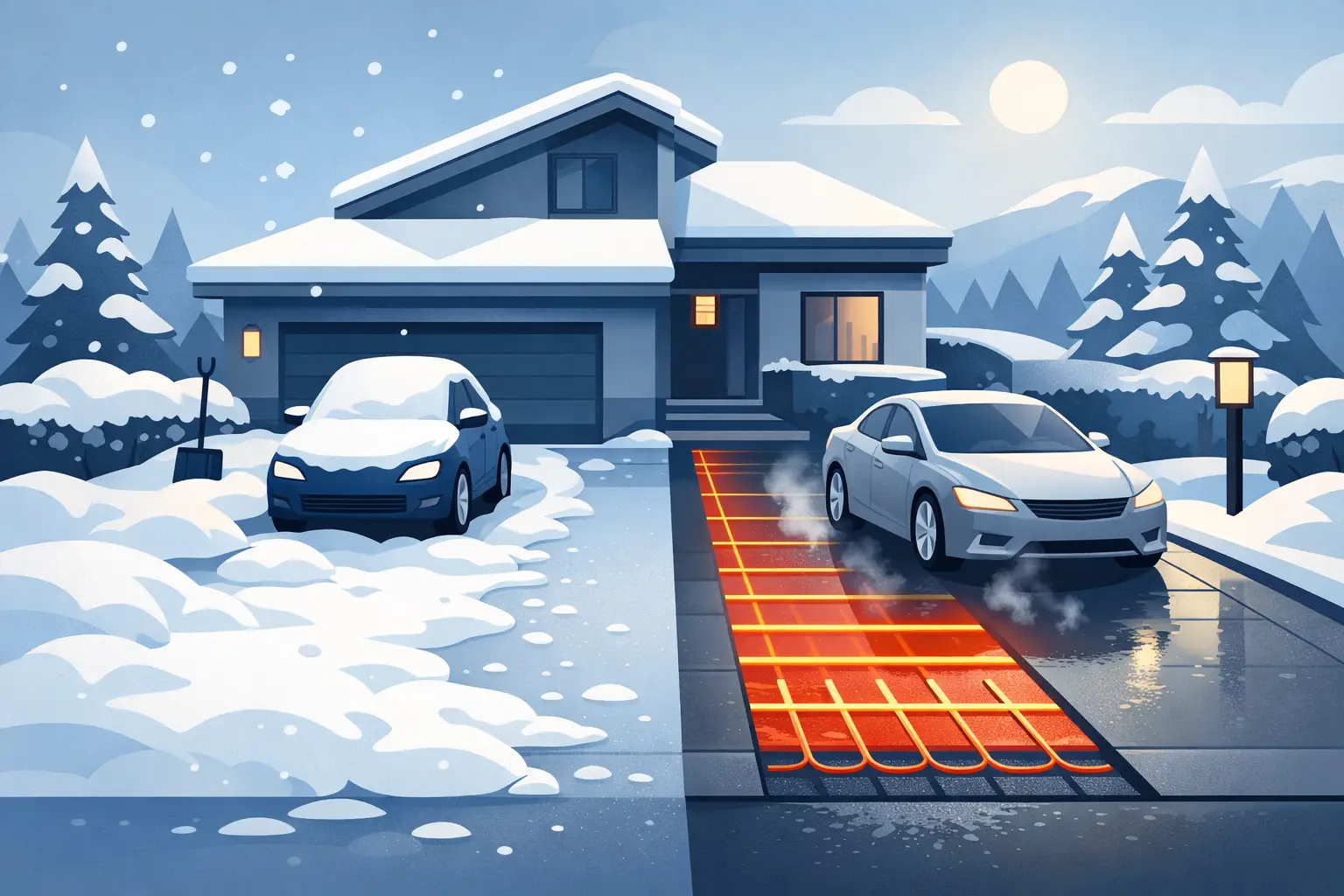 You are currently viewing Is a Driveway Snow Melting System Worth It?