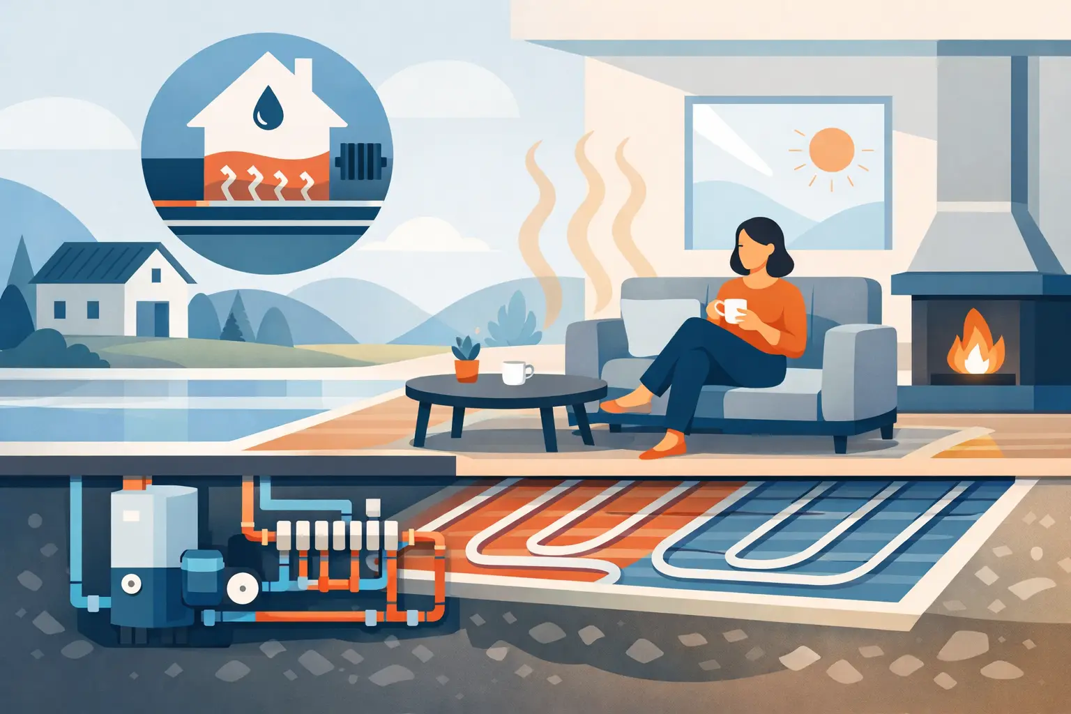 You are currently viewing Is Hydronic Radiant Floor Heating Right for You?